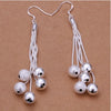 Earrings jewelry earrings for womens pendientes largos boucle d'oreille pendante fashion jewelry silver vintage water long drop